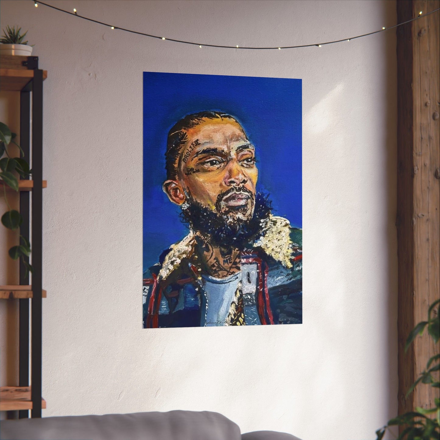 Nipsey 24 x 36 Poster Original Artwork by CJSNOTHERE