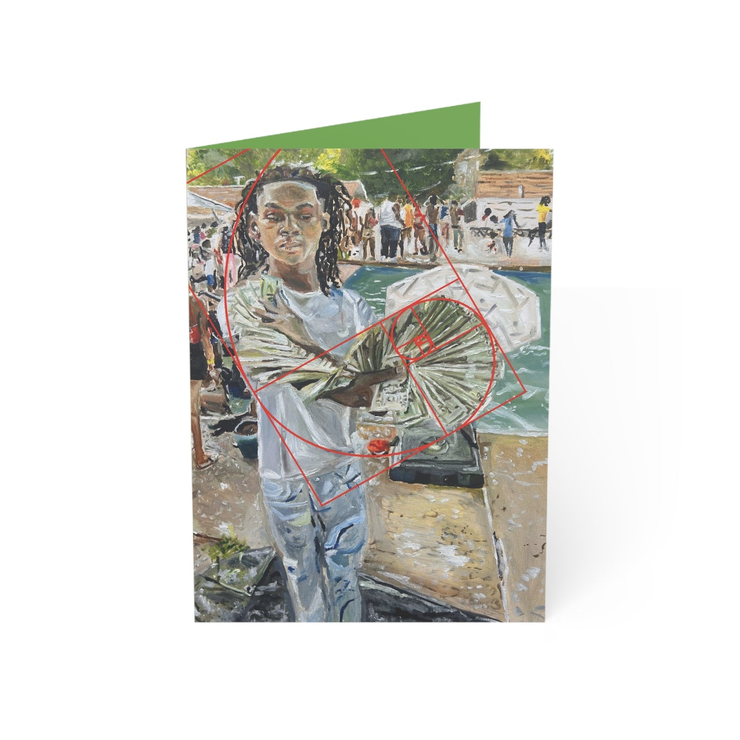 Greeting Cards - Fibonacci Money Spread Design