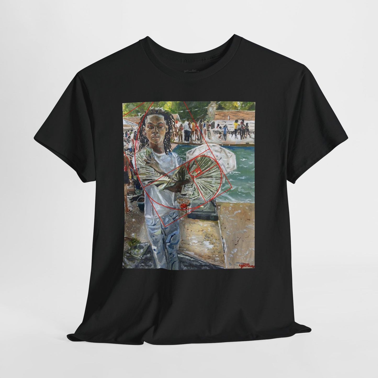The Last Bread Bender T-shirt - Original Artwork by CJSNOTHERE