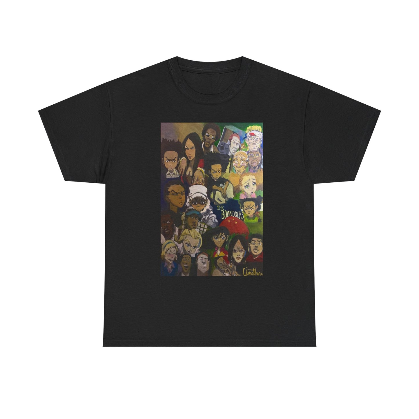 Boondocks T-Shirt - Original Artwork by CJSNOTHERE