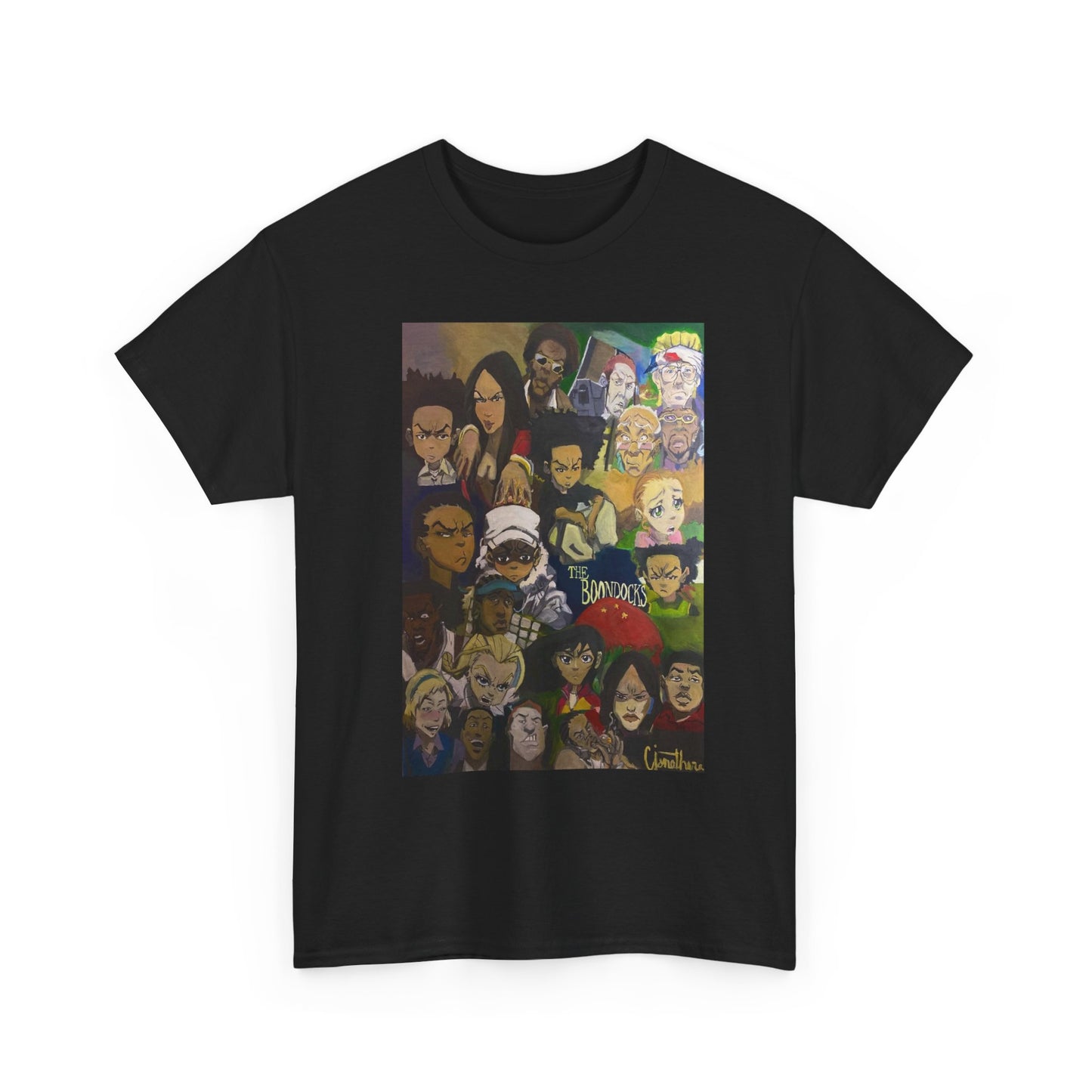 Boondocks T-Shirt - Original Artwork by CJSNOTHERE