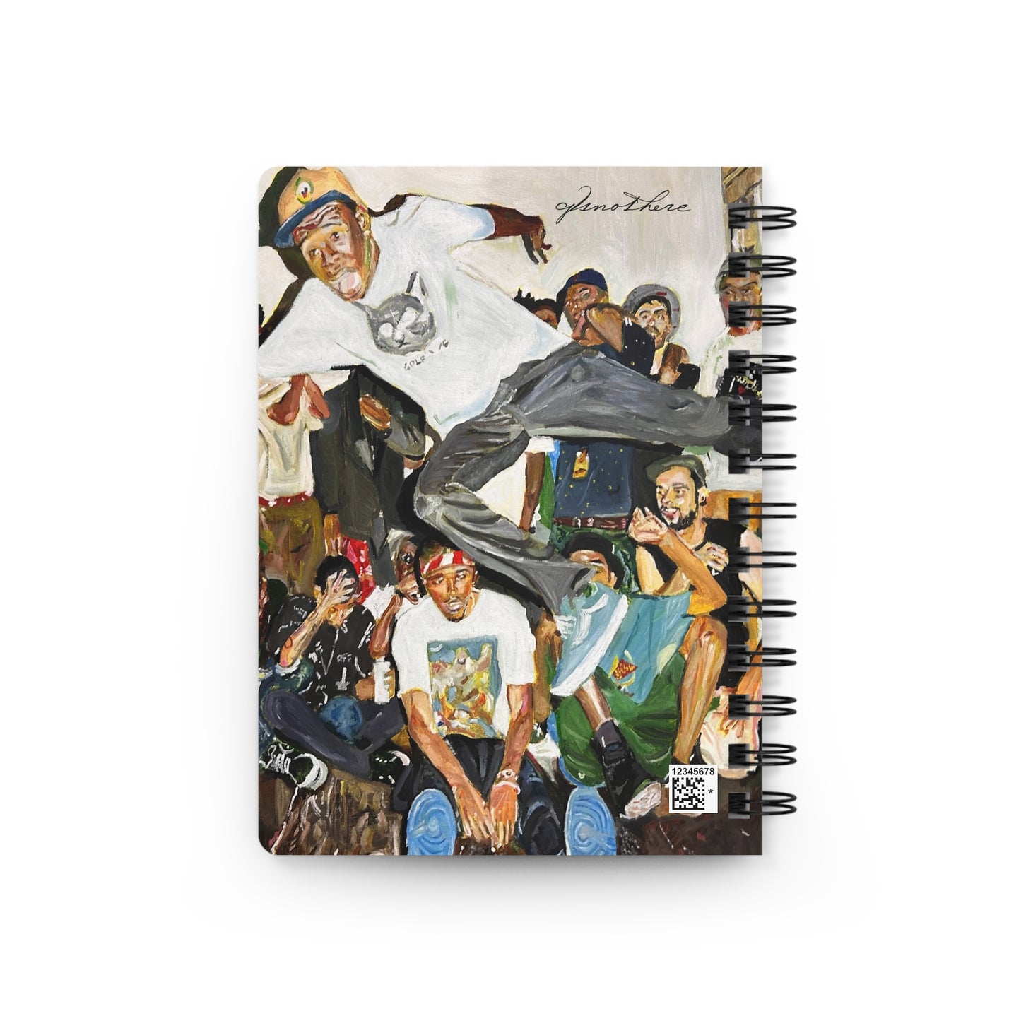 Tyler Inspired Wolfgang Spiral Bound Journal - Original Artwork by CJSNOTHERE