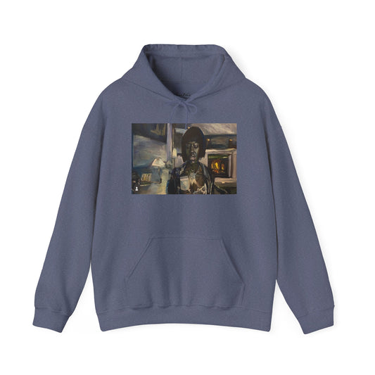 Belly Keisha Classic 90s Film Hooded Sweatshirt - Original Artwork by CJSNOTHERE