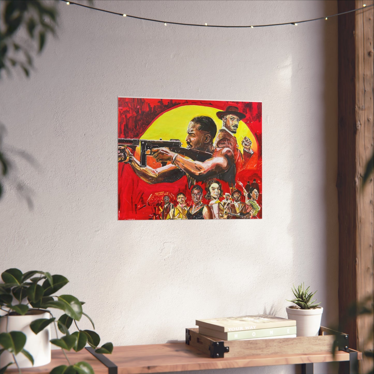 The Juke Joint 16x20 Poster-Original Artwork by CJSNOTHERE