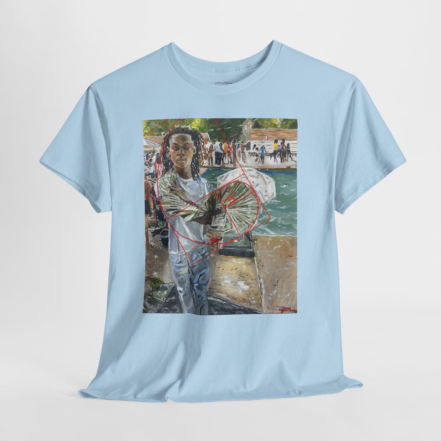 The Last Bread Bender T-shirt - Original Artwork by CJSNOTHERE