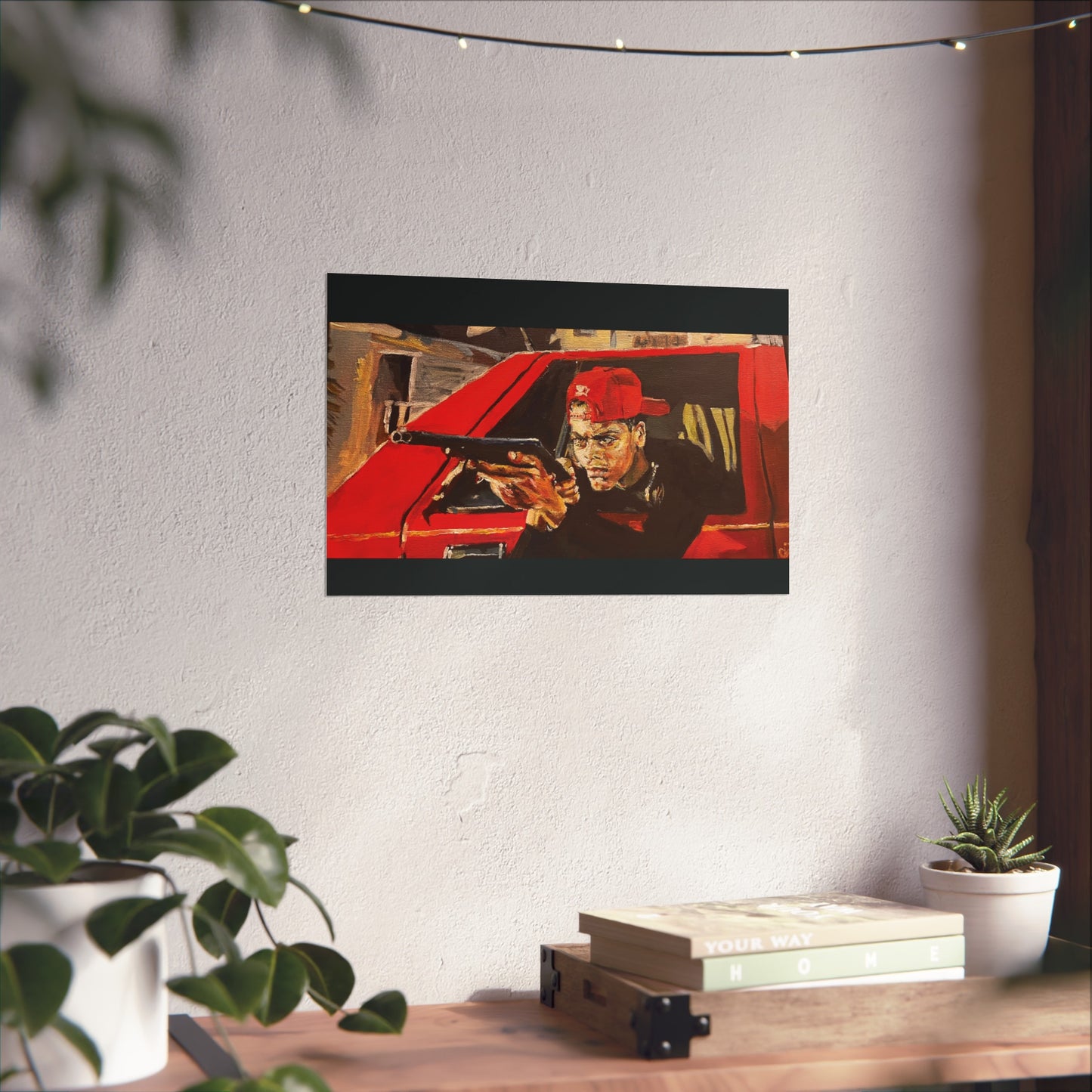 Boys N The Hood 11x17 Poster- Original Artwork by CJSNOTHERE
