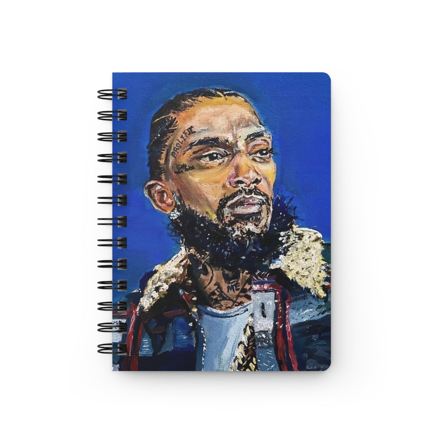Nipsey Spiral Bound Journal - Original Artwork by CJSNOTHERE