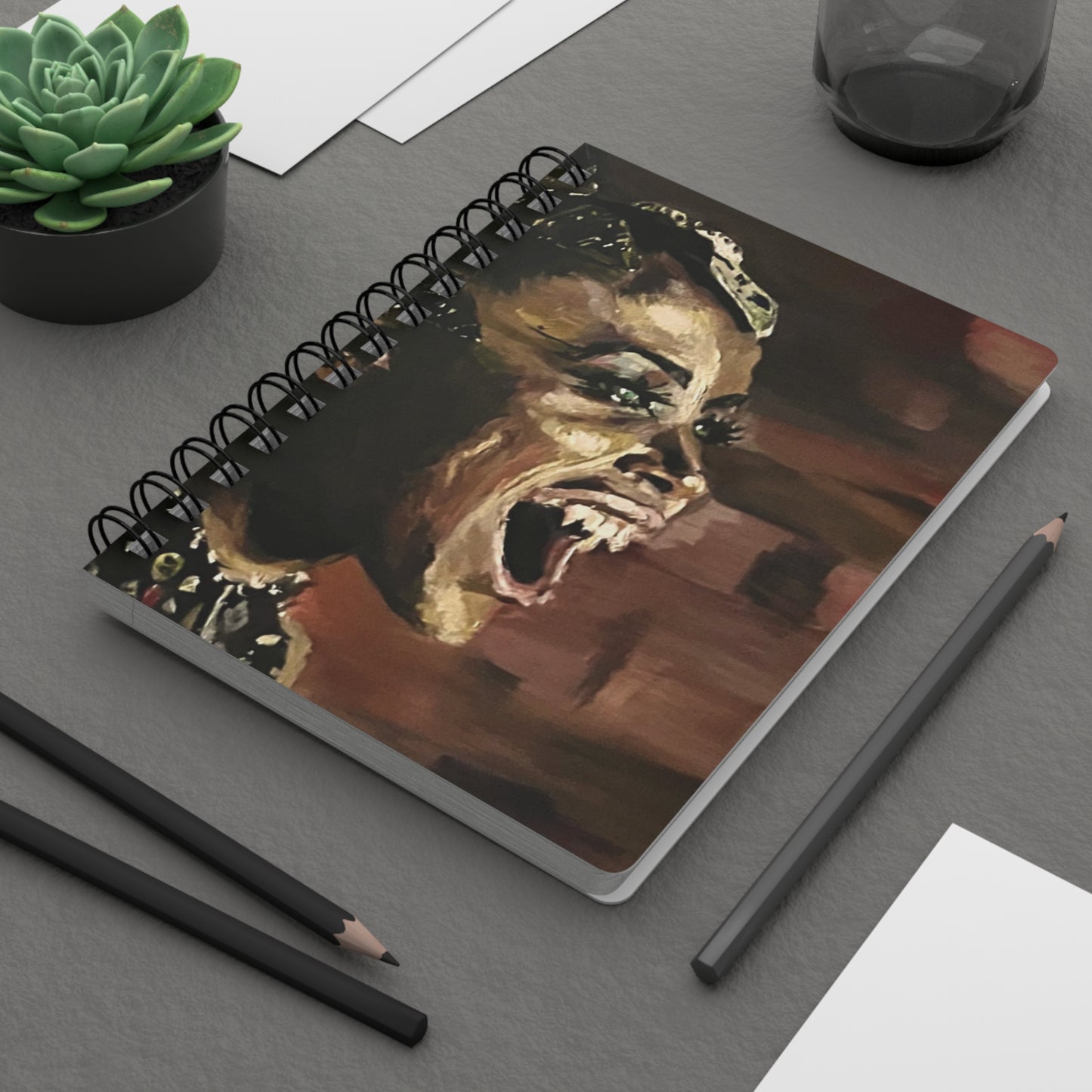 "Akasha" Queen of the Damned Spiral Bound Journal