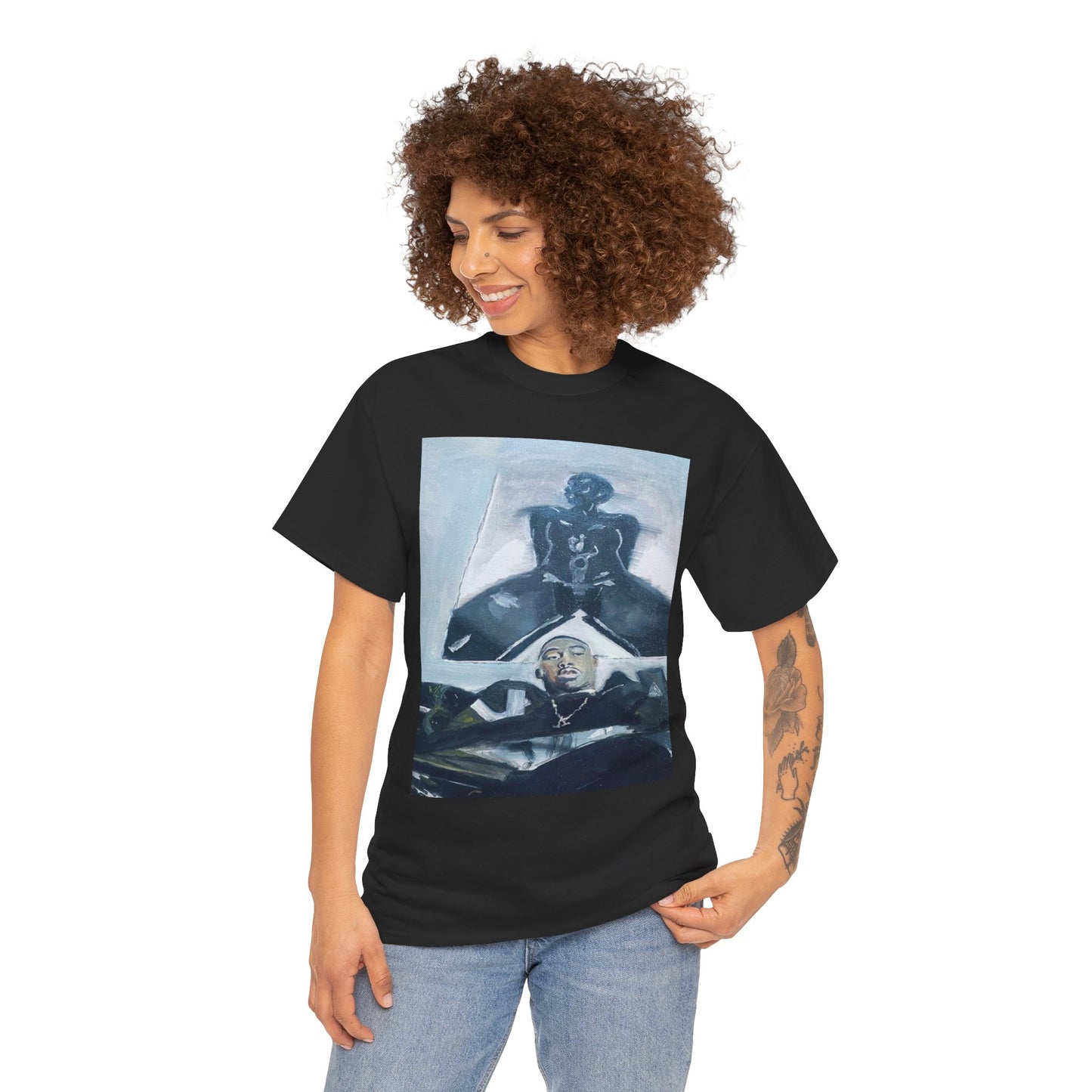 Belly Nas T-Shirt - Original Artwork by CJSNOTHERE