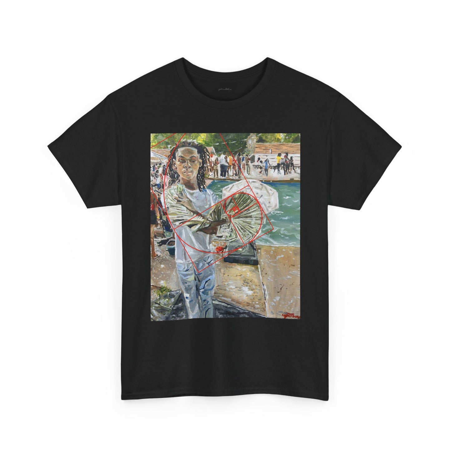 The Last Bread Bender T-shirt - Original Artwork by CJSNOTHERE