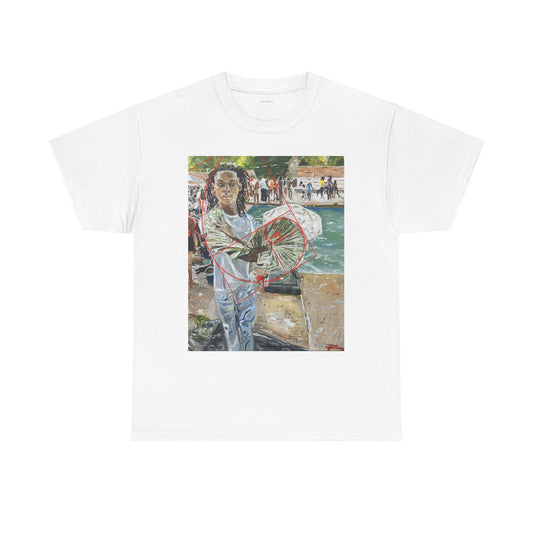 The Last Bread Bender T-shirt - Original Artwork by CJSNOTHERE