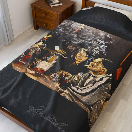Love Jones Blanket - Original Artwork by CJSNOTHERE