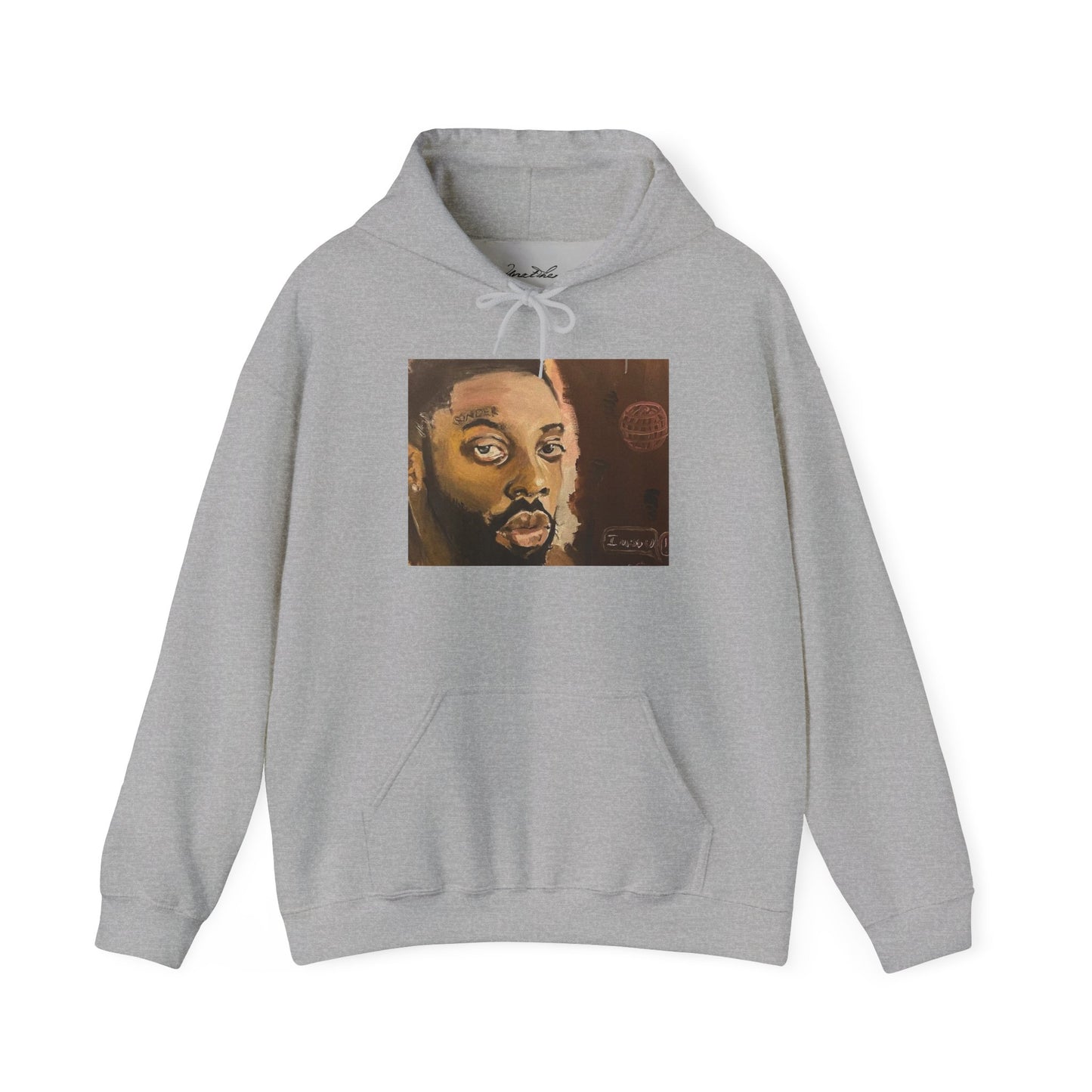 Brent Faiyaz Hoodie - Original Artwork by CJSNOTHERE