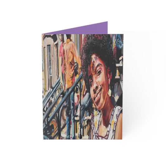 Crooklyn Troy Greeting Card - Original Artwork by CJSNOTHERE