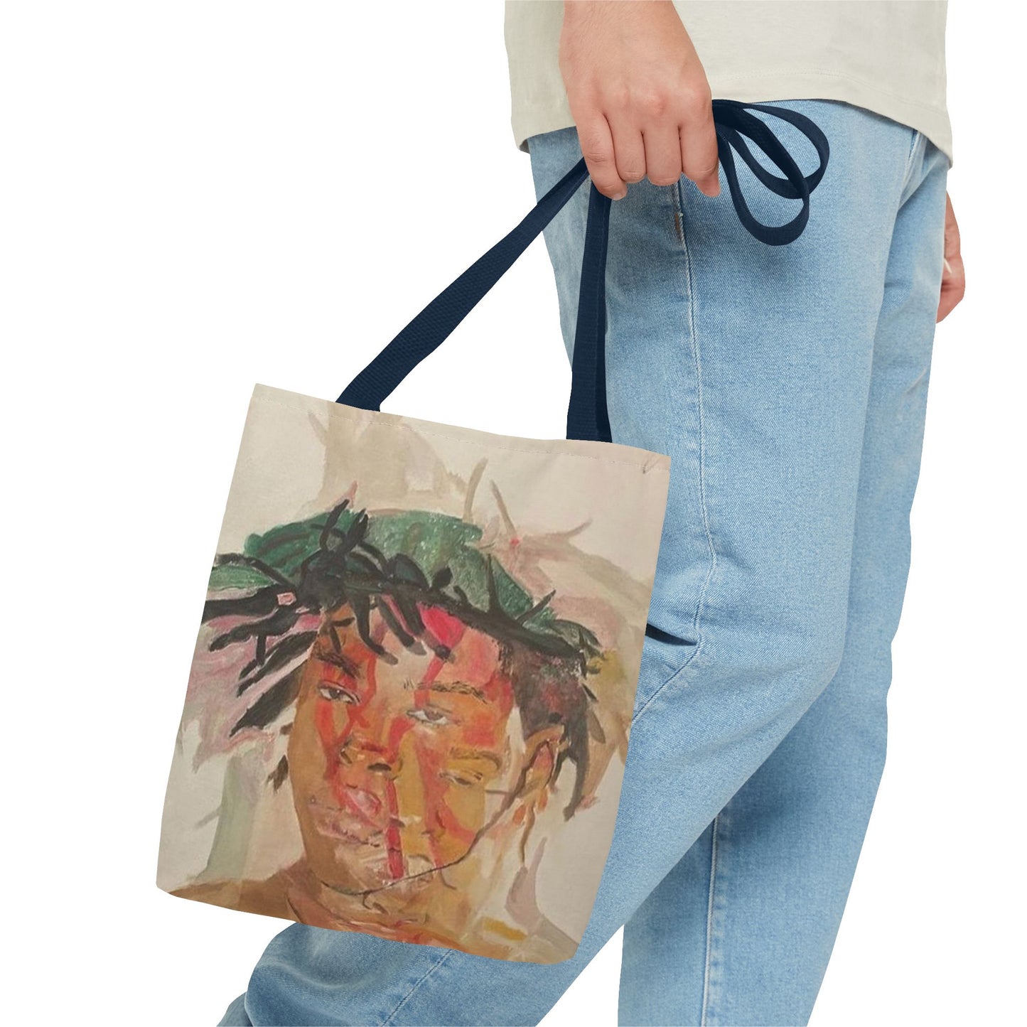 Fireboy Tote Bag - Original Artwork by CJSNOTHERE
