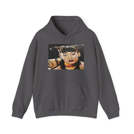 Lisa Left Eye Hoodie - Original Artwork by CJSNOTHERE