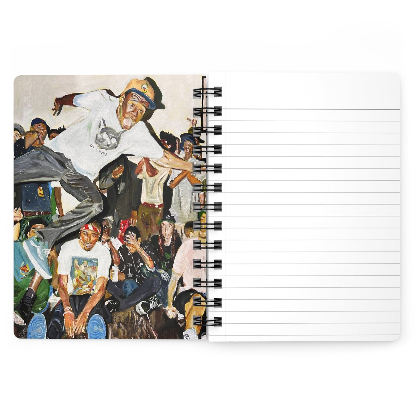 Tyler Inspired Wolfgang Spiral Bound Journal - Original Artwork by CJSNOTHERE