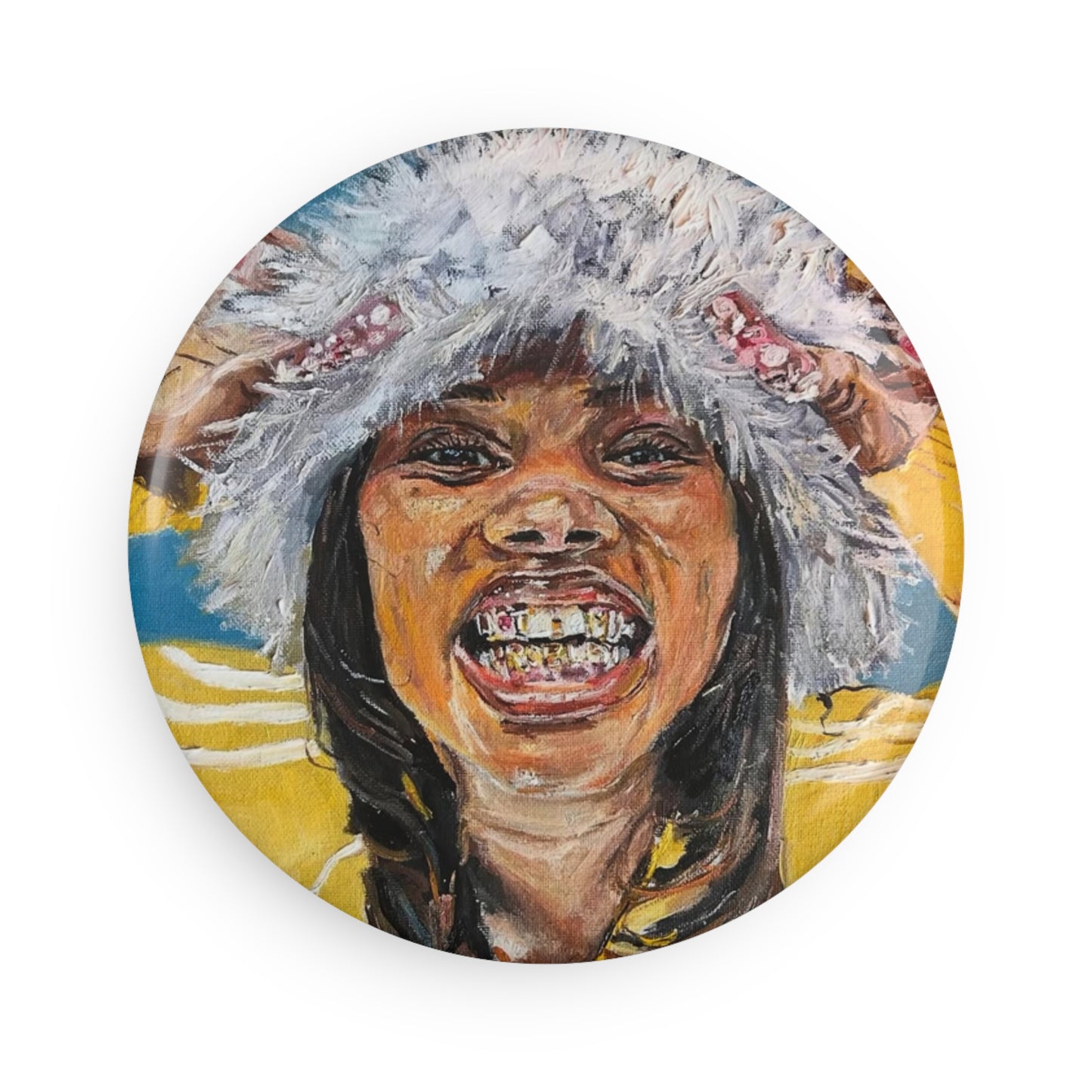 LAILA! Magnet - Original Artwork by CJSNOTHERE
