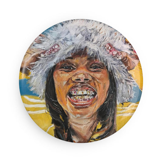 LAILA! Magnet - Original Artwork by CJSNOTHERE