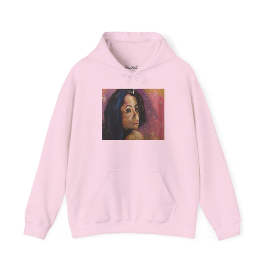 Baby Girl Aaliyah Hoodie - Original Artwork by CJSNOTHERE