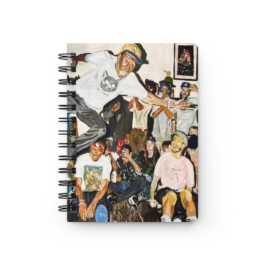 Tyler Inspired Wolfgang Spiral Bound Journal - Original Artwork by CJSNOTHERE