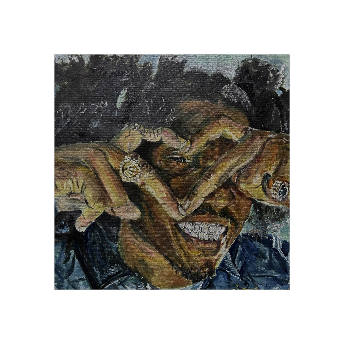 Smino 16x16 Poster- Original Artwork by CJSNOTHERE