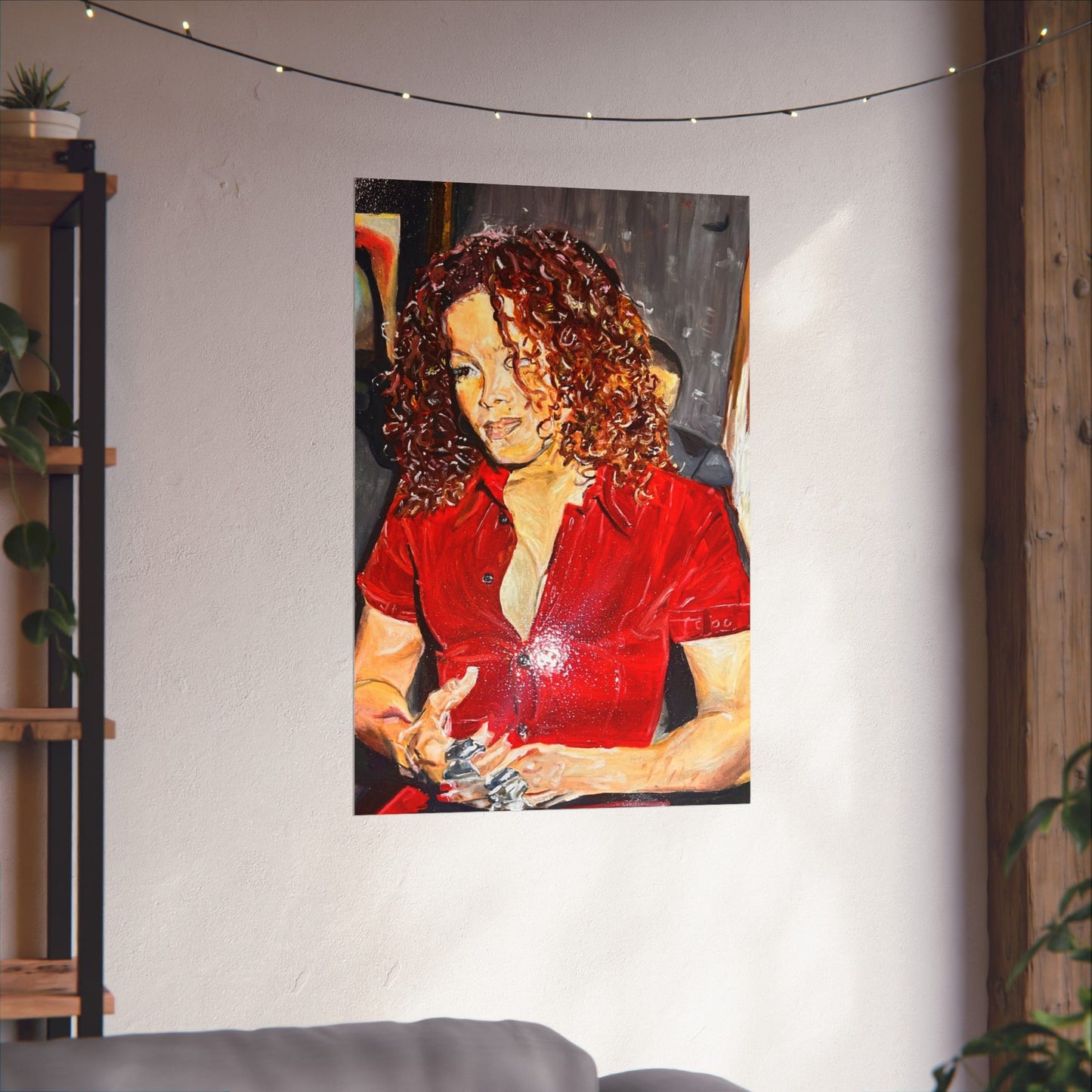 Janet 24 x 36 Poster Original Artwork by CJSNOTHERE