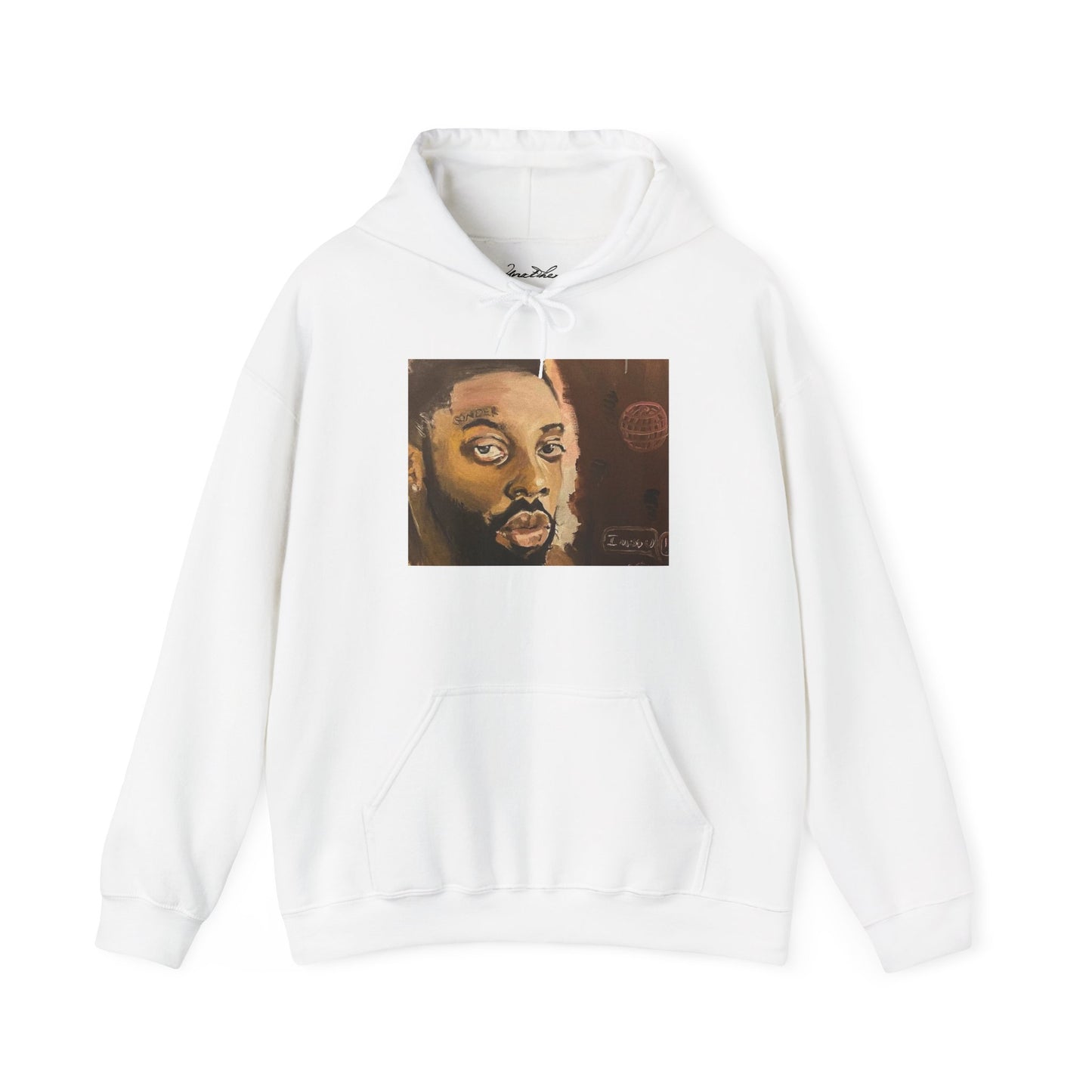 Brent Faiyaz Hoodie - Original Artwork by CJSNOTHERE