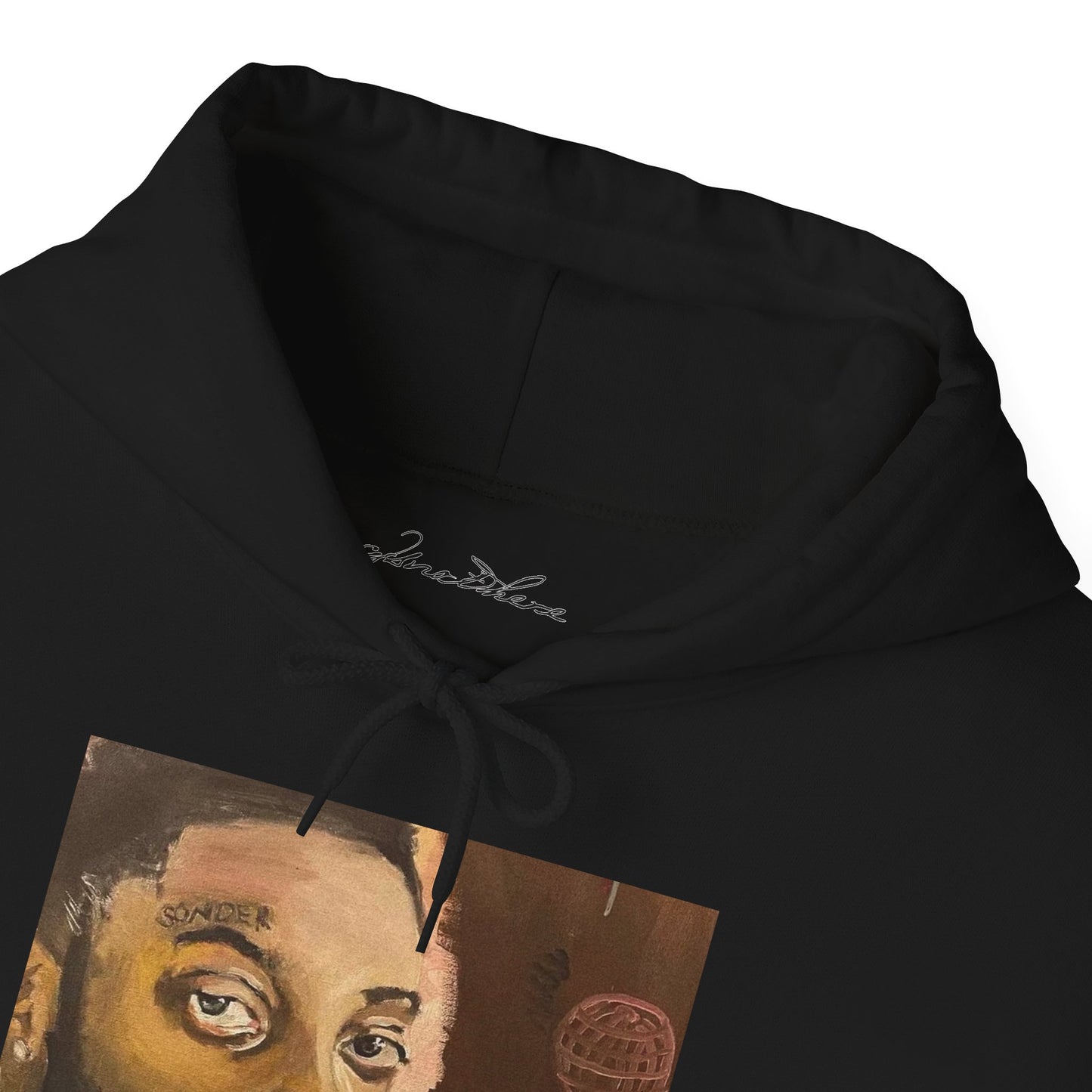 Brent Faiyaz Hoodie - Original Artwork by CJSNOTHERE