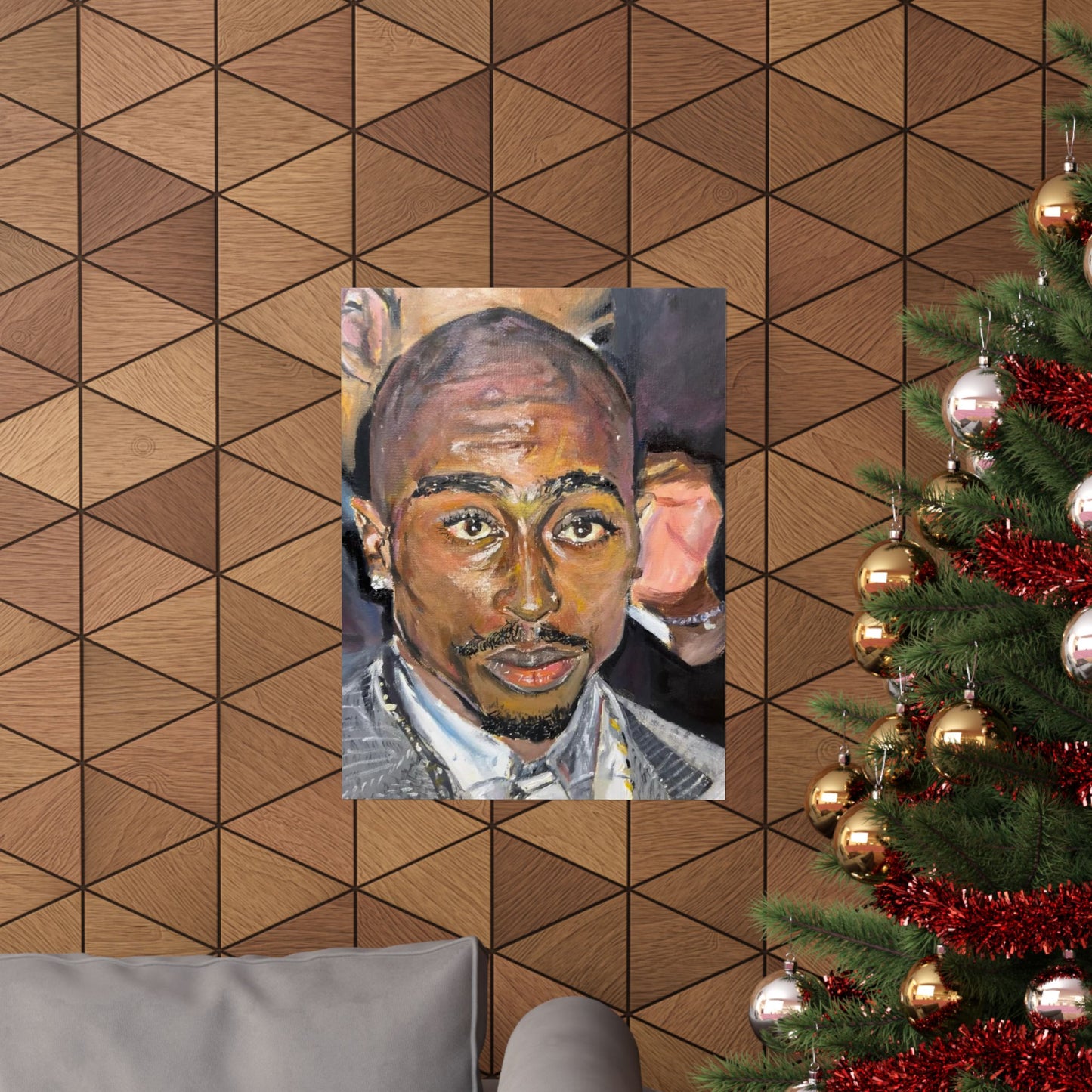 All Eyez On Me 18 x 24 Poster - Original Artwork by CJSNOTHERE