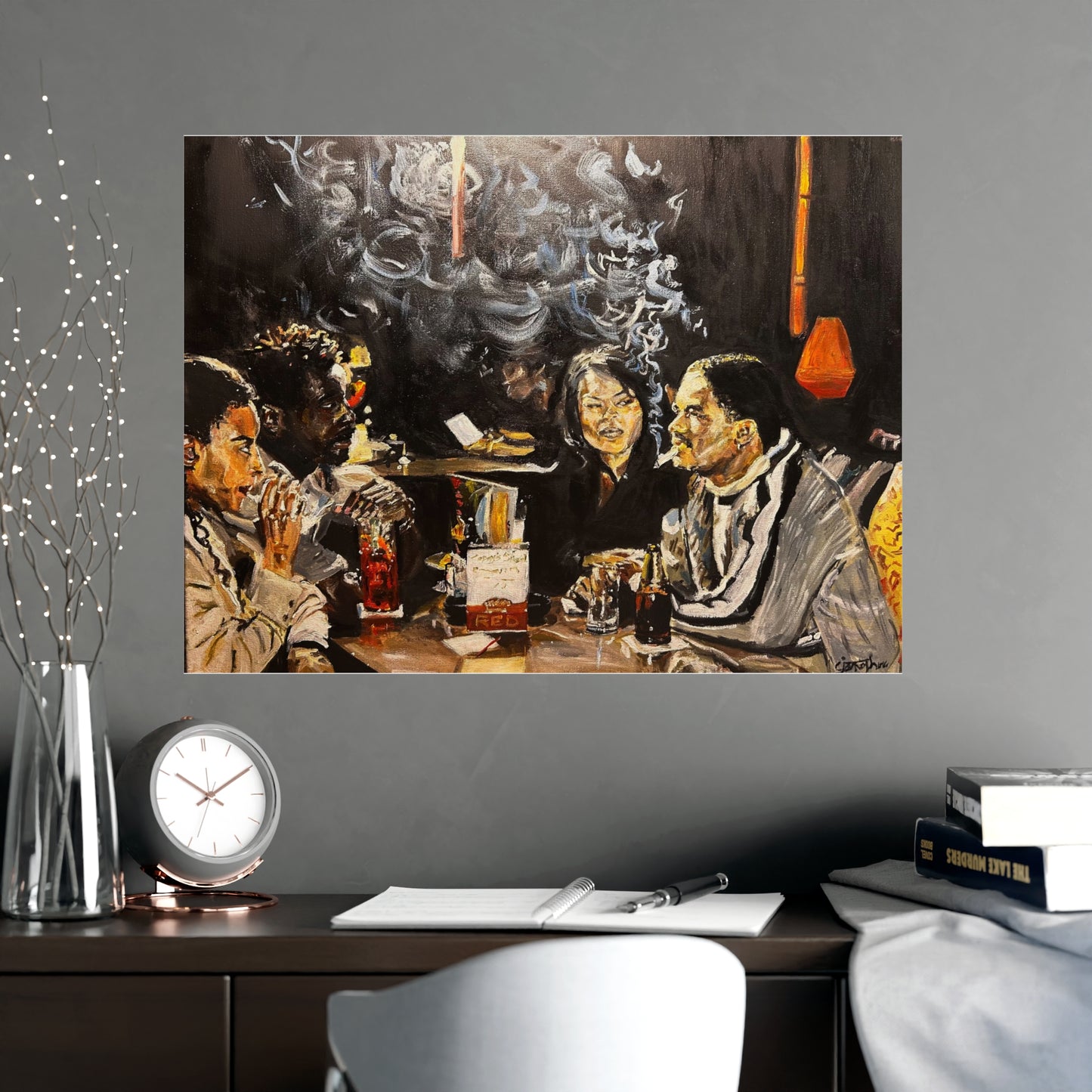 Love Jones 18x24 Poster-Original Artwork by CJSNOTHERE
