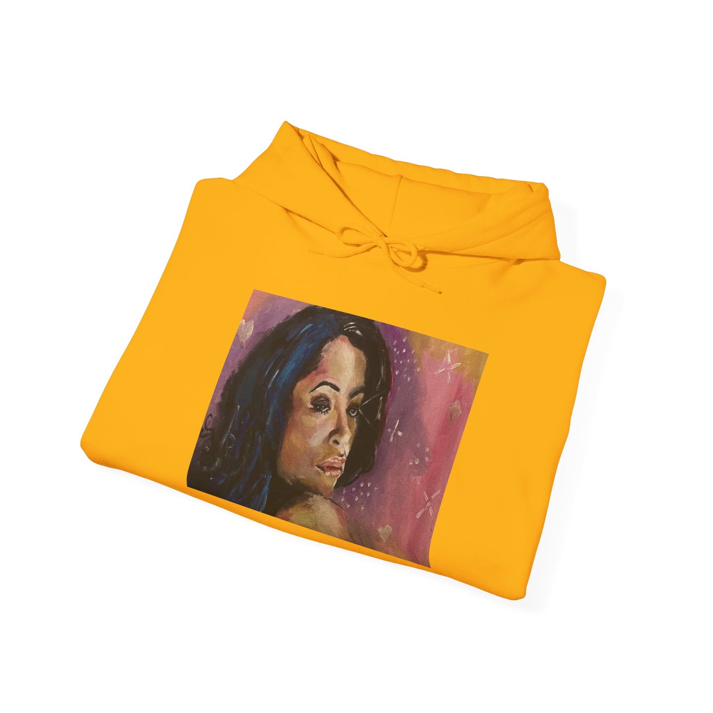 Baby Girl Aaliyah Hoodie - Original Artwork by CJSNOTHERE