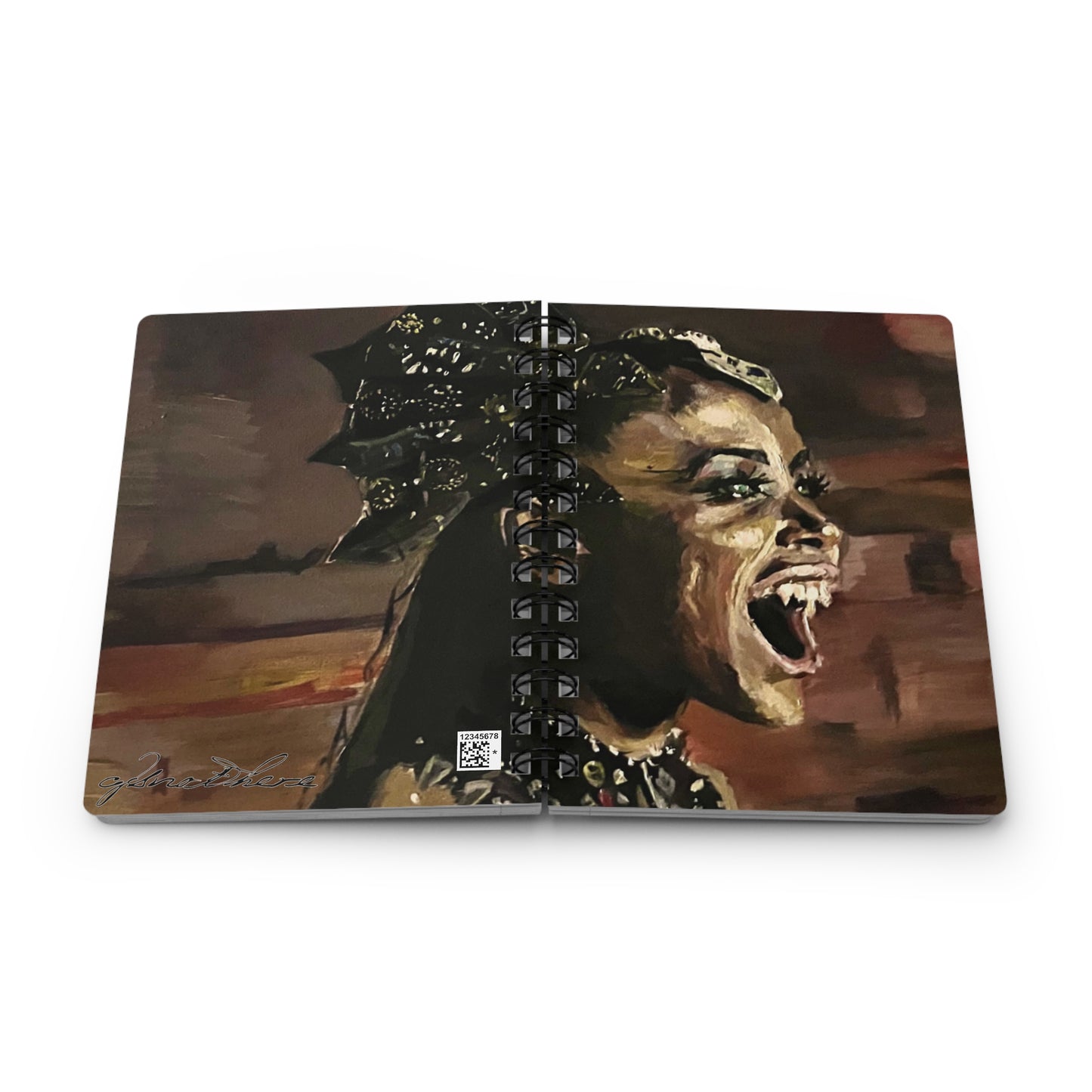 "Akasha" Queen of the Damned Spiral Bound Journal