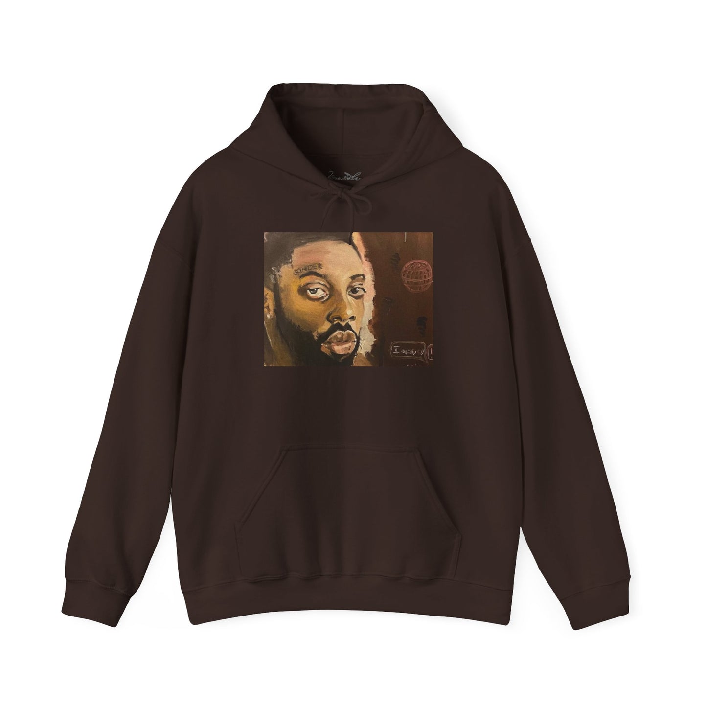 Brent Faiyaz Hoodie - Original Artwork by CJSNOTHERE