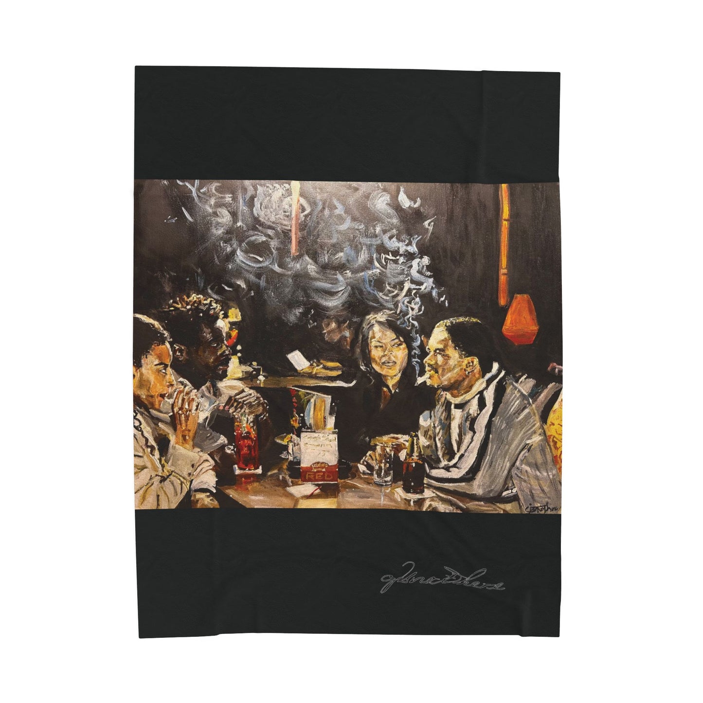 Love Jones Blanket - Original Artwork by CJSNOTHERE
