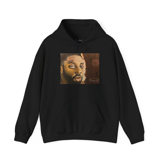 Brent Faiyaz Hoodie - Original Artwork by CJSNOTHERE