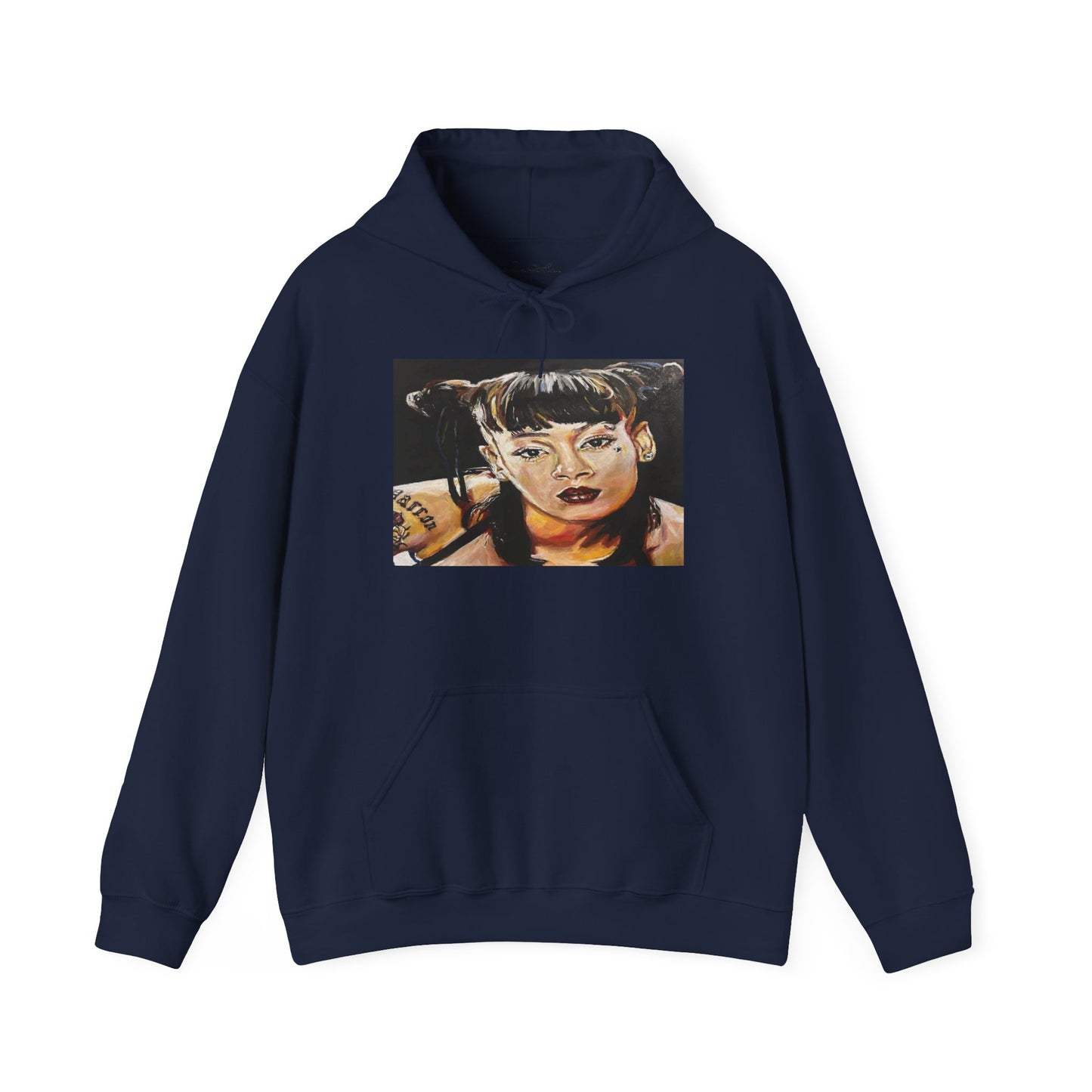 Lisa Left Eye Hoodie - Original Artwork by CJSNOTHERE