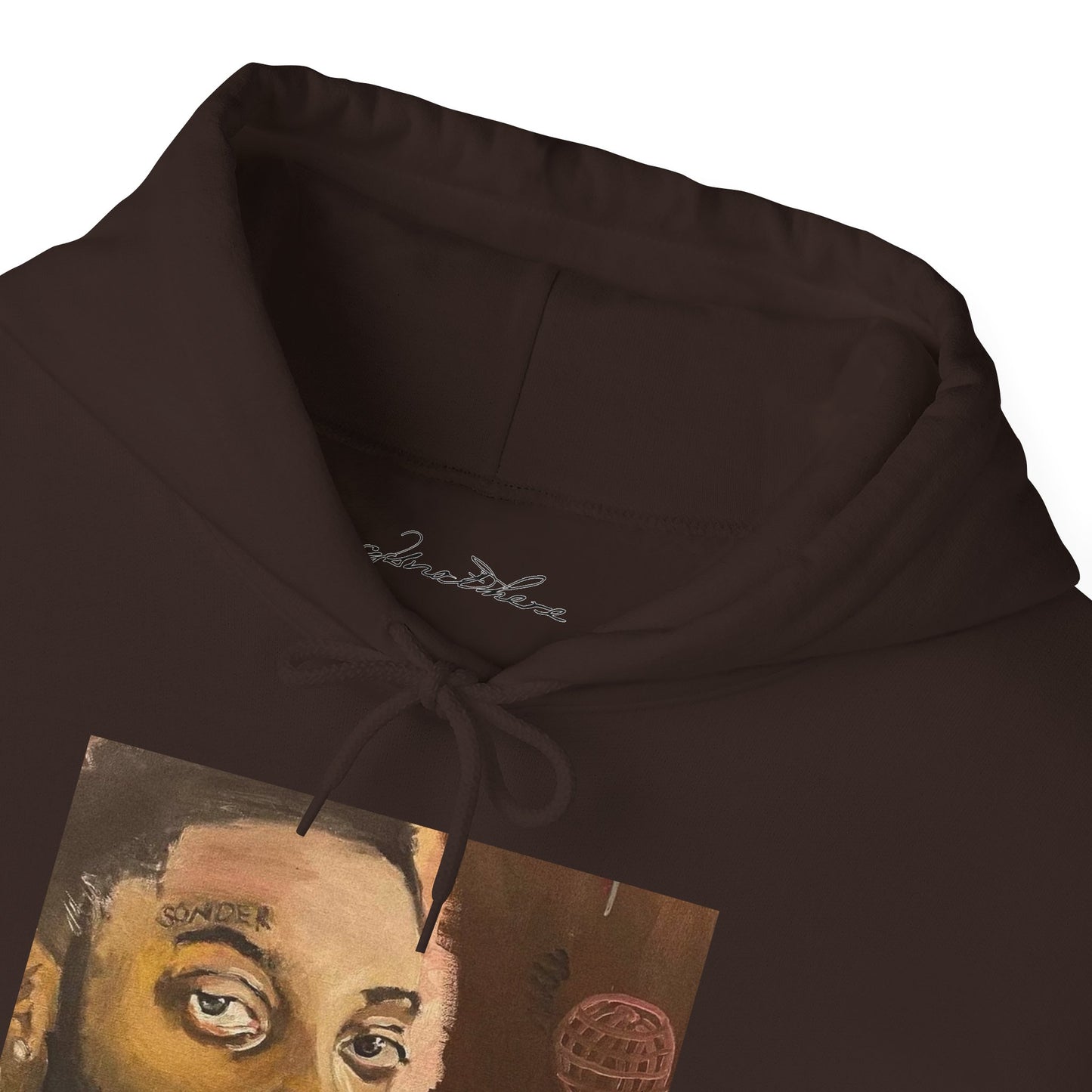Brent Faiyaz Hoodie - Original Artwork by CJSNOTHERE