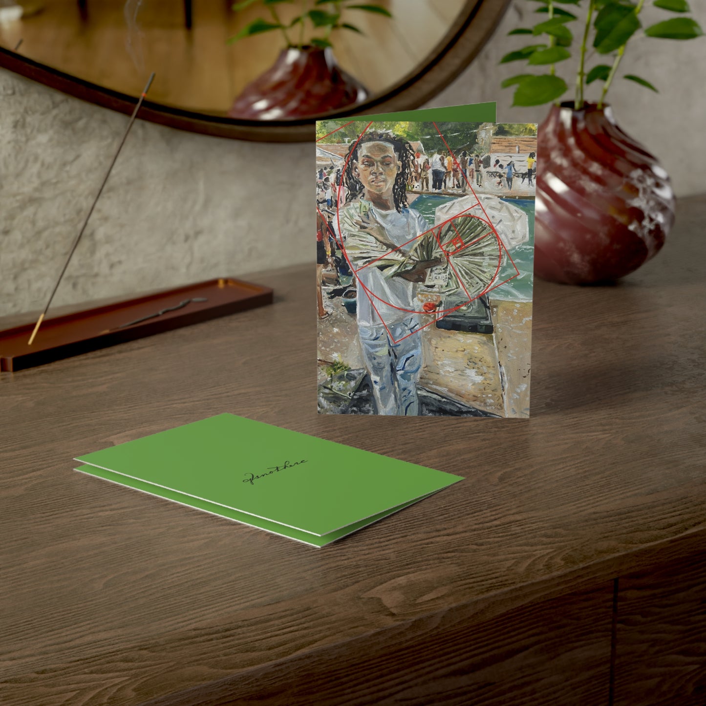 Greeting Cards - Fibonacci Money Spread Design