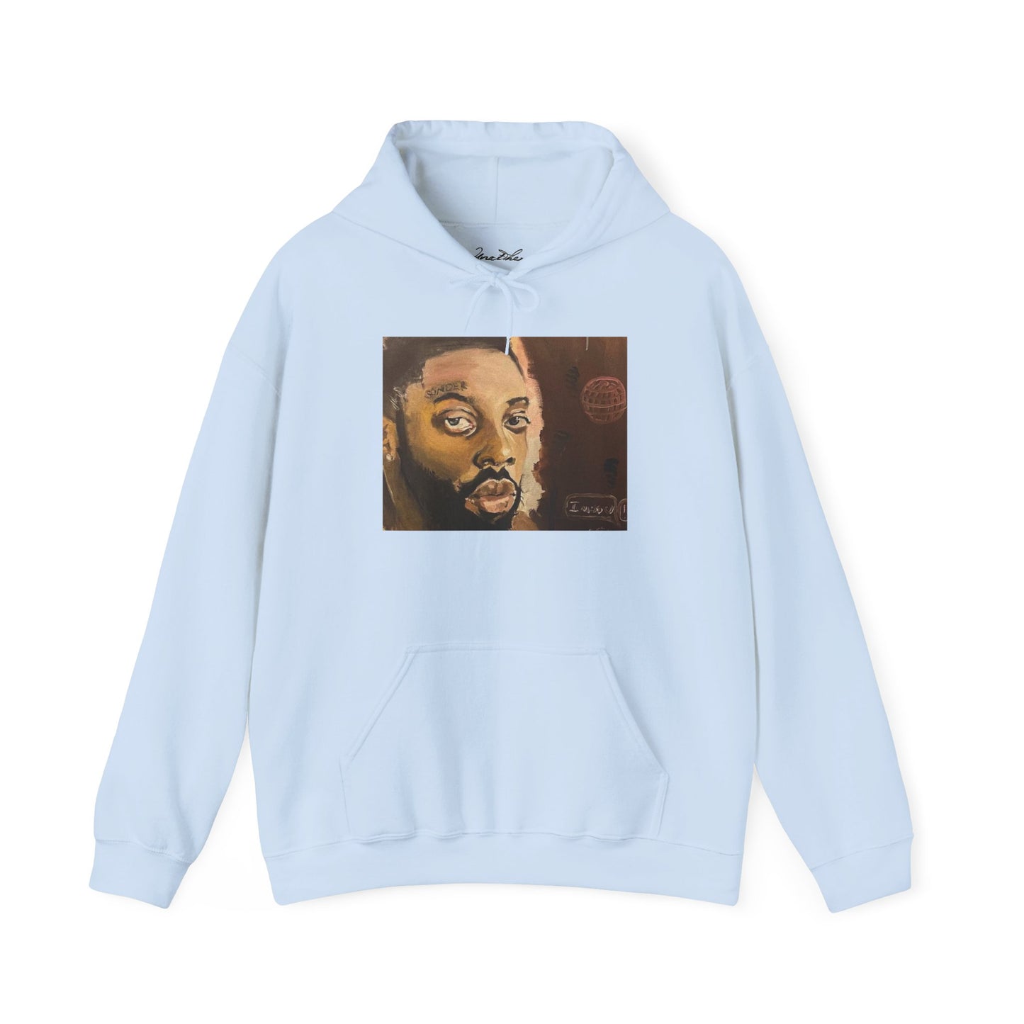 Brent Faiyaz Hoodie - Original Artwork by CJSNOTHERE