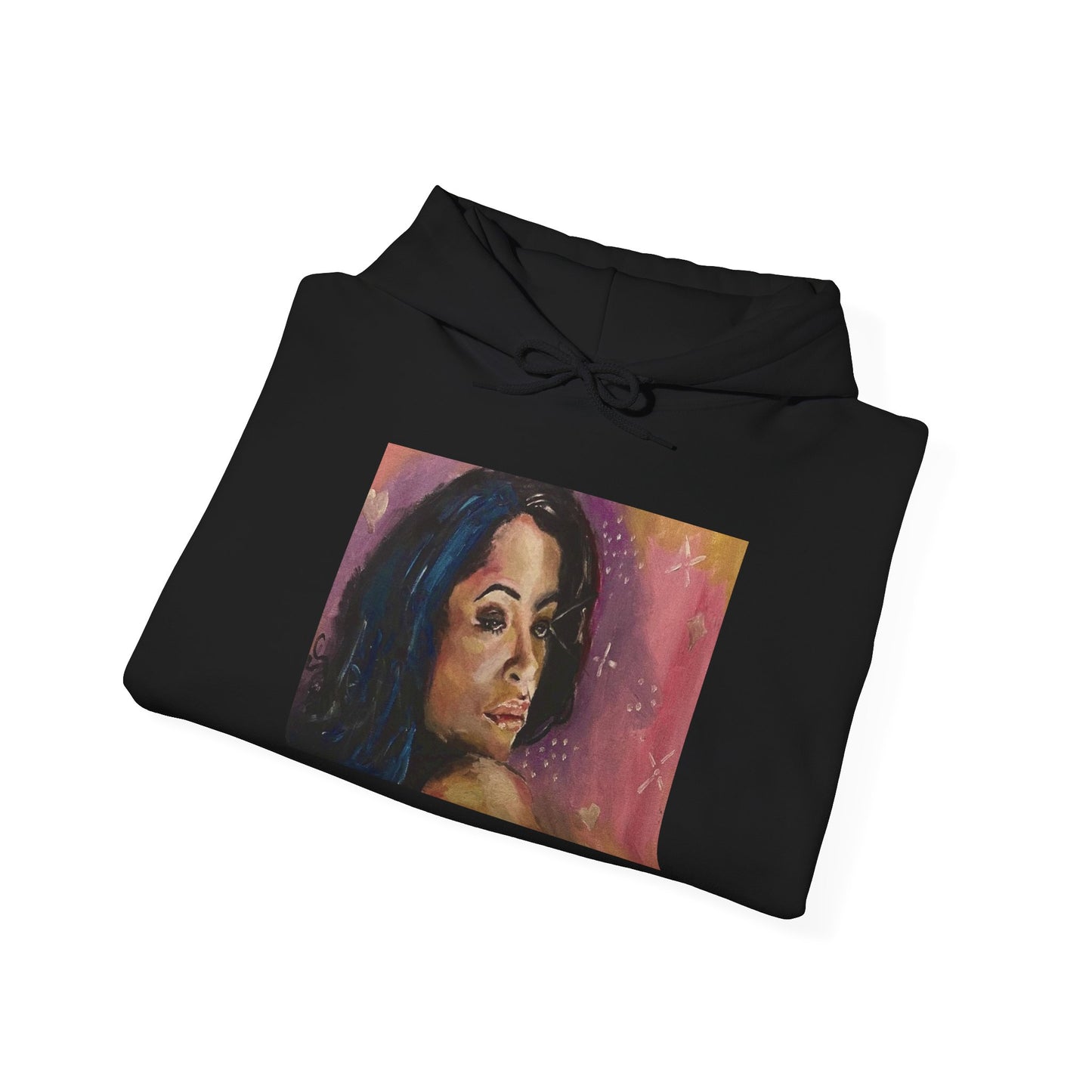 Baby Girl Aaliyah Hoodie - Original Artwork by CJSNOTHERE