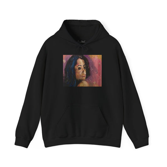 Baby Girl Aaliyah Hoodie - Original Artwork by CJSNOTHERE
