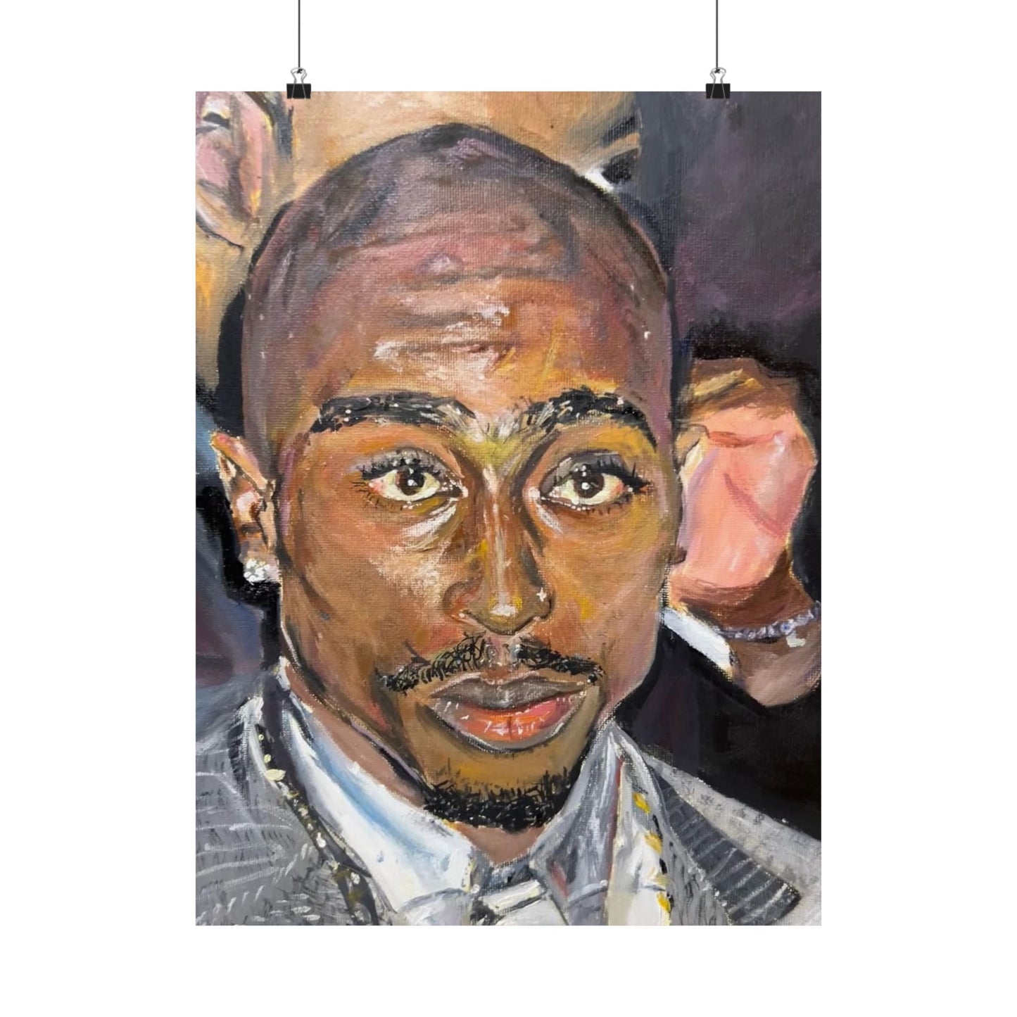All Eyez On Me 18 x 24 Poster - Original Artwork by CJSNOTHERE