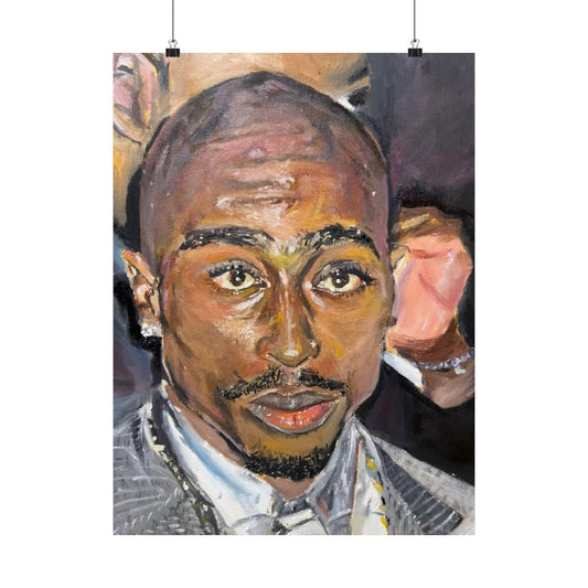All Eyez On Me 18 x 24 Poster - Original Artwork by CJSNOTHERE