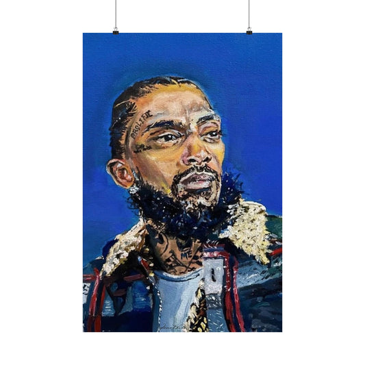Nipsey 24 x 36 Poster Original Artwork by CJSNOTHERE