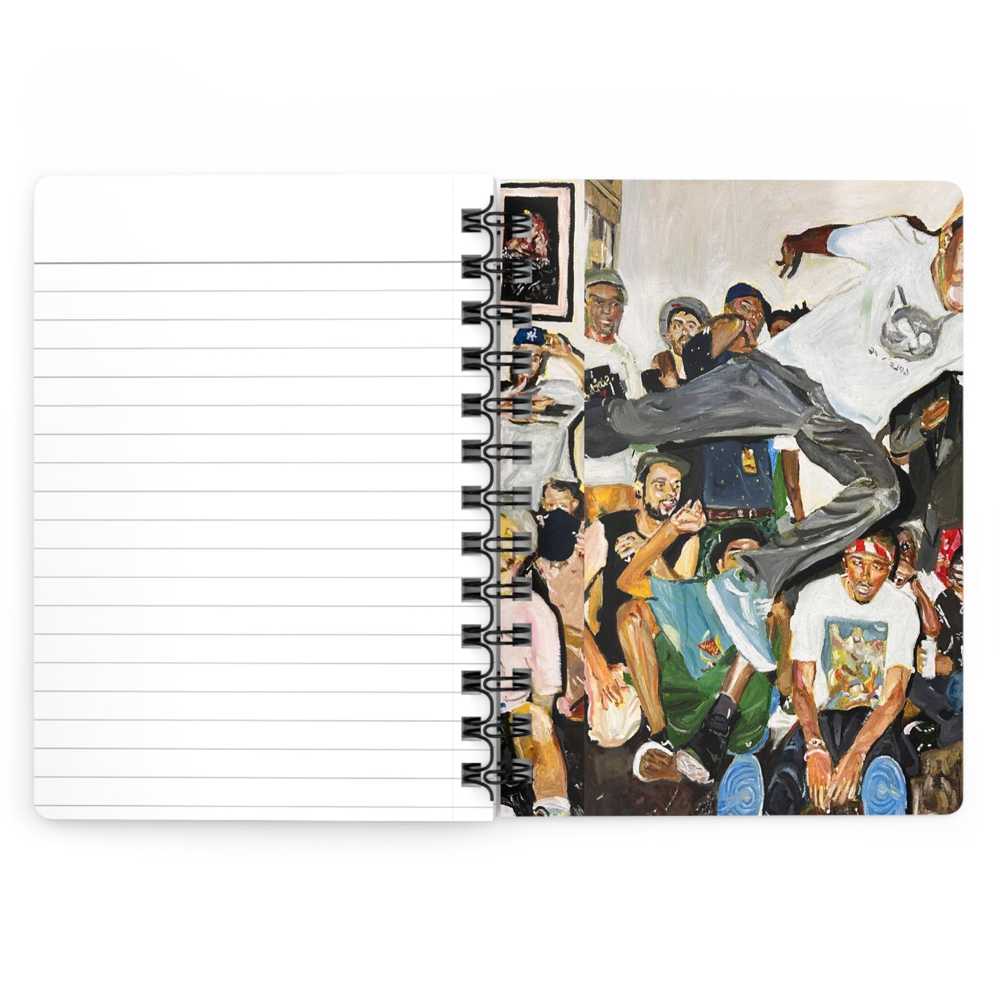 Tyler Inspired Wolfgang Spiral Bound Journal - Original Artwork by CJSNOTHERE