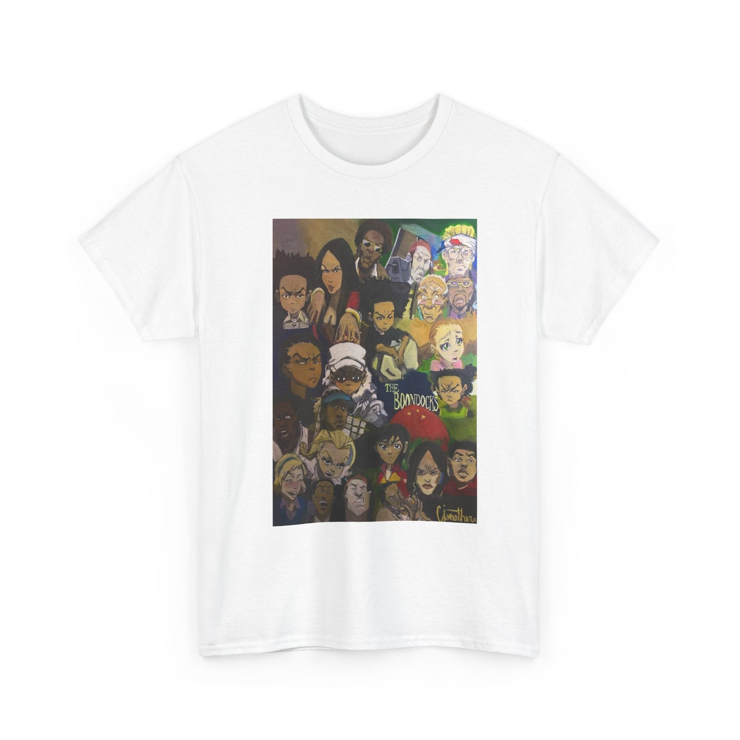 Boondocks T-Shirt - Original Artwork by CJSNOTHERE