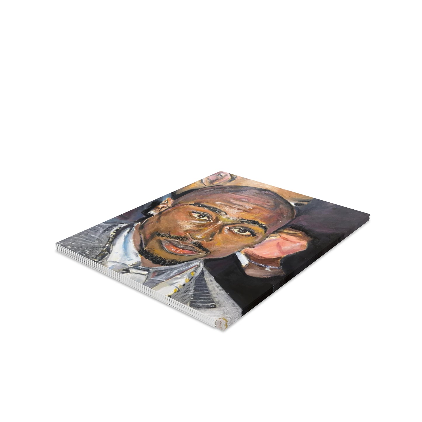 All Eyez On Me (8 pc set) Greeting Cards - Original Artwork by CJSNOTHERE