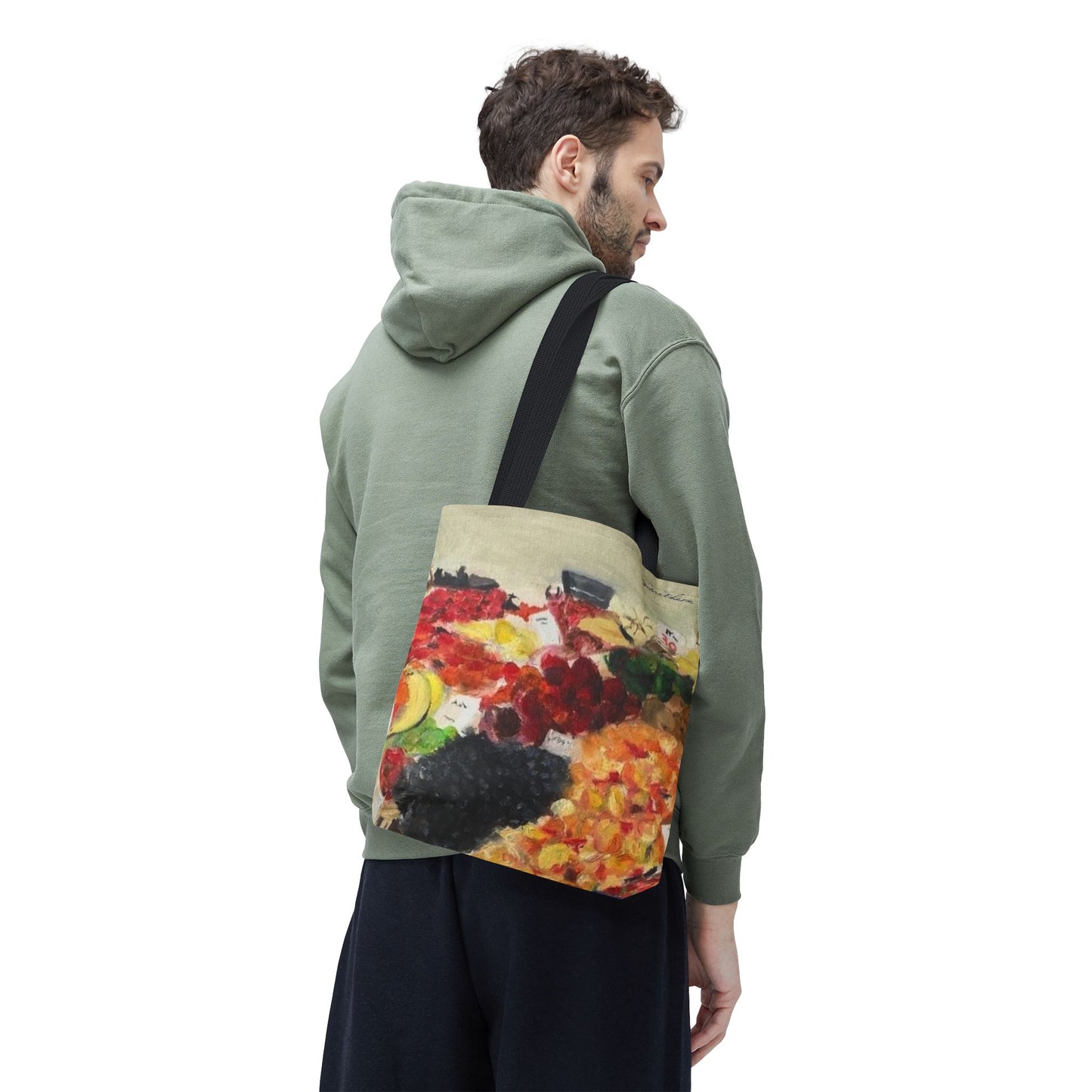 Farmer's Market Tote Bag - Original Artwork by CJSNOTHERE