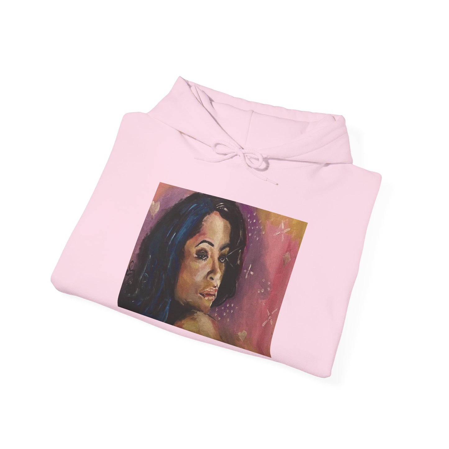 Baby Girl Aaliyah Hoodie - Original Artwork by CJSNOTHERE